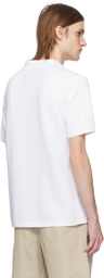 Reigning Champ White Supima Pique Ace Polo