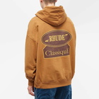 Rhude Men's Classique Hoody in Tan