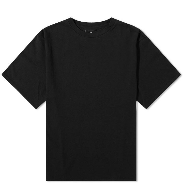Photo: Uniform Experiment Men's Location Logo T-Shirt in Black