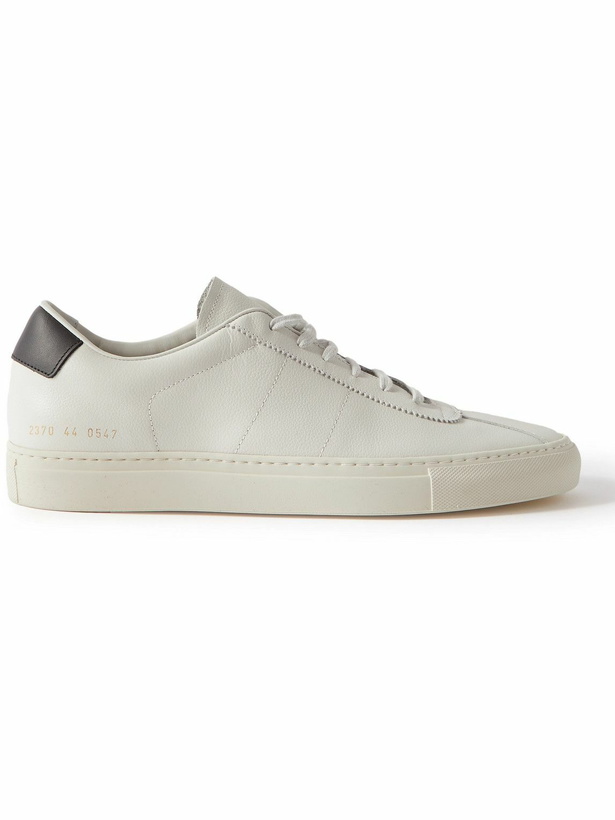 Photo: Common Projects - Tennis 77 Leather Sneakers - White