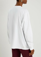 Armarium Vito Long-sleeve Cotton T-shirt White