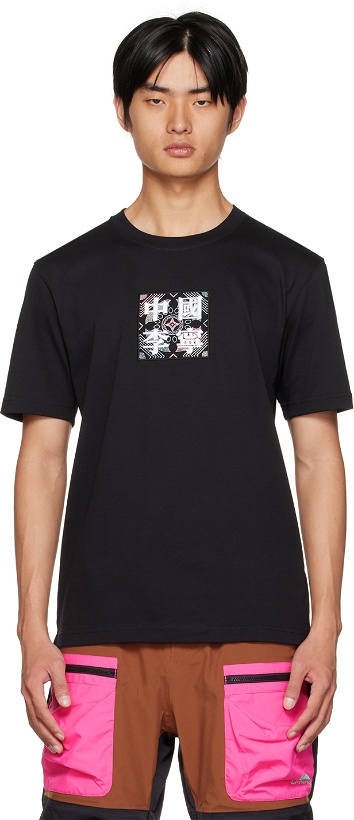 Photo: Li-Ning Black Embroidered T-Shirt