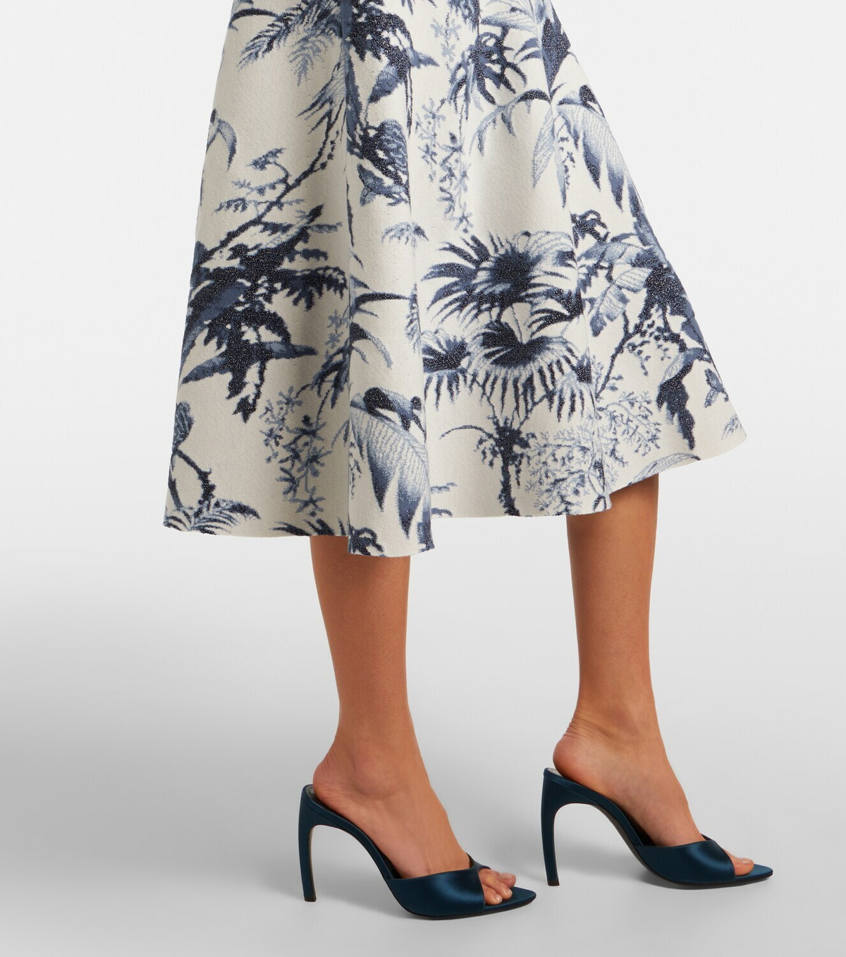 Oscar de la Renta Printed cocktail dress