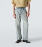 Auralee Faded straight jeans