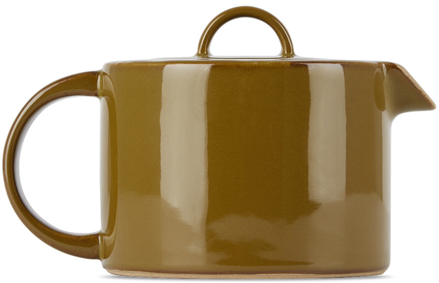 departo Khaki Ceramic Tea Pot