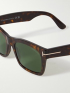 TOM FORD - Square-Frame Tortoiseshell Acetate Sunglasses