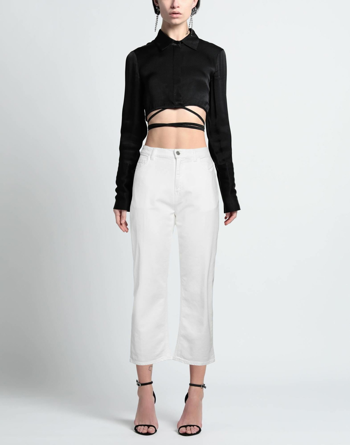 Jucca Womens Jeans in White