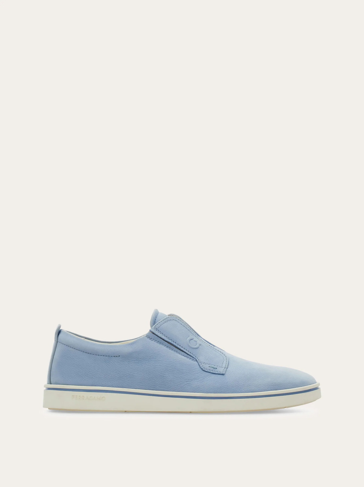 Ferragamo Mens Derby slip-on in Blue