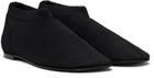 Proenza Schouler Black Glove Knit Loafers