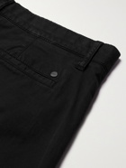 NN07 - Crown Stretch-Cotton Shorts - Black