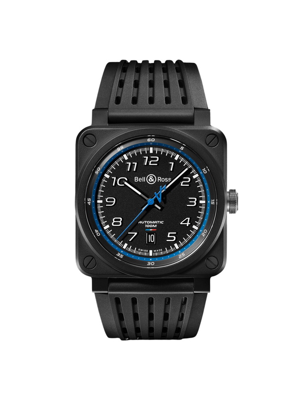 Photo: Bell & Ross - BR 03-92 A522 Limited Edition Automatic Ceramic Watch, Ref. BR0392-A522-CE/SRB