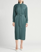 Peserico Womens Midi dress Slate in Blue