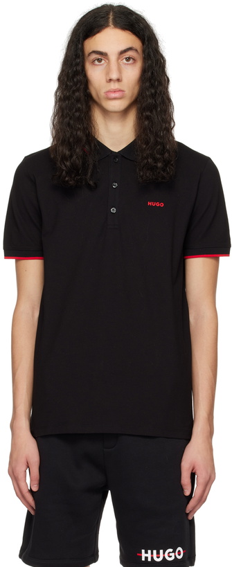 Photo: Hugo Black Bonded Polo