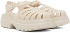 Melissa Beige Possession Platform II Sandals