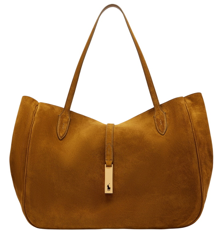 Photo: Polo Ralph Lauren Suede tote bag