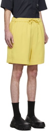 Wooyoungmi Yellow Wide Shorts