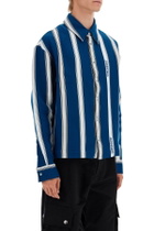 JACQUEMUS the paper shirt Blue