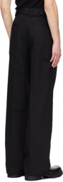 Givenchy Black Extra Wide Trousers