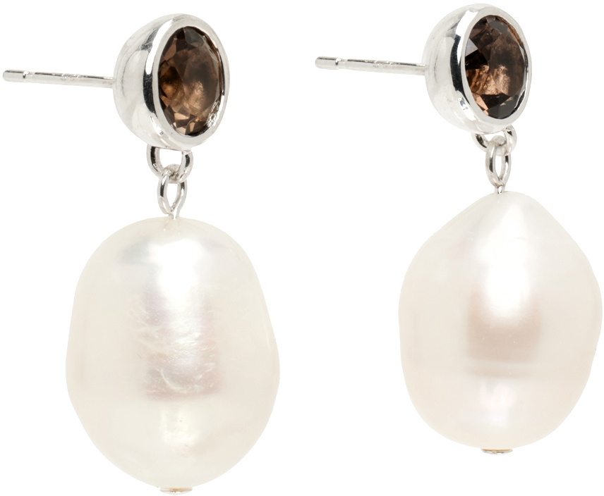Sophie Buhai Silver Pearl Drop Earrings Sophie Buhai