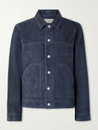 Officine Générale - Loki Suede Jacket - Blue
