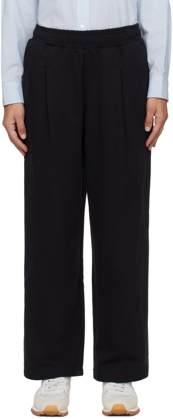 Photo: Dunst Black Wide Fit Sweatpants
