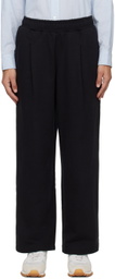 Dunst Black Wide Fit Sweatpants