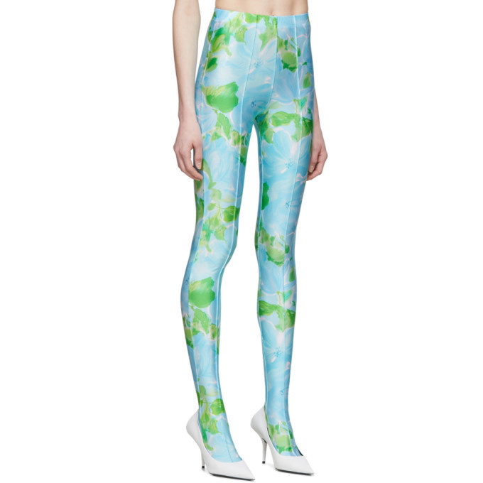 Balenciaga floral leggings best sale