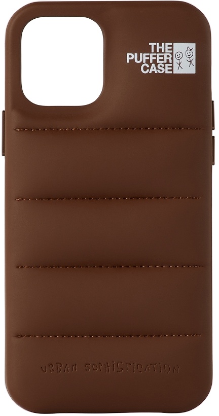Photo: Urban Sophistication Brown 'The Puffer' iPhone 12 Pro Case