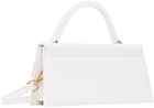 Jacquemus White Les Classiques 'Le Chiquito Long' Bag