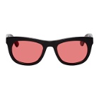 Han Kjobenhavn Black and Red Cubicle Sunglasses