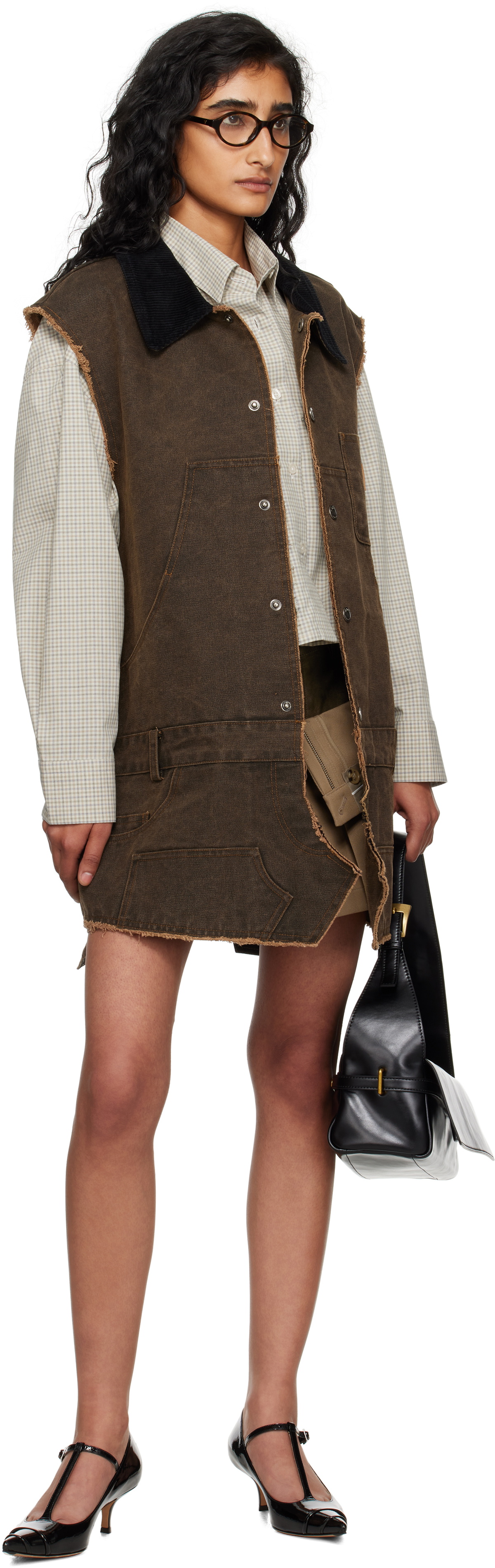 Andersson Bell Brown Carpenter Minidress