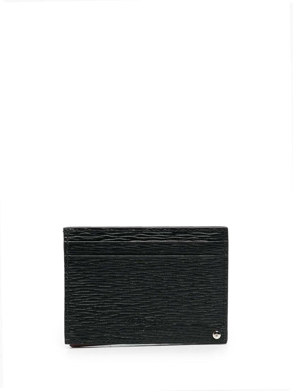 Salvatore ferragamo discount credit card case