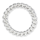 Martine Ali Silver Dave Curb Ring