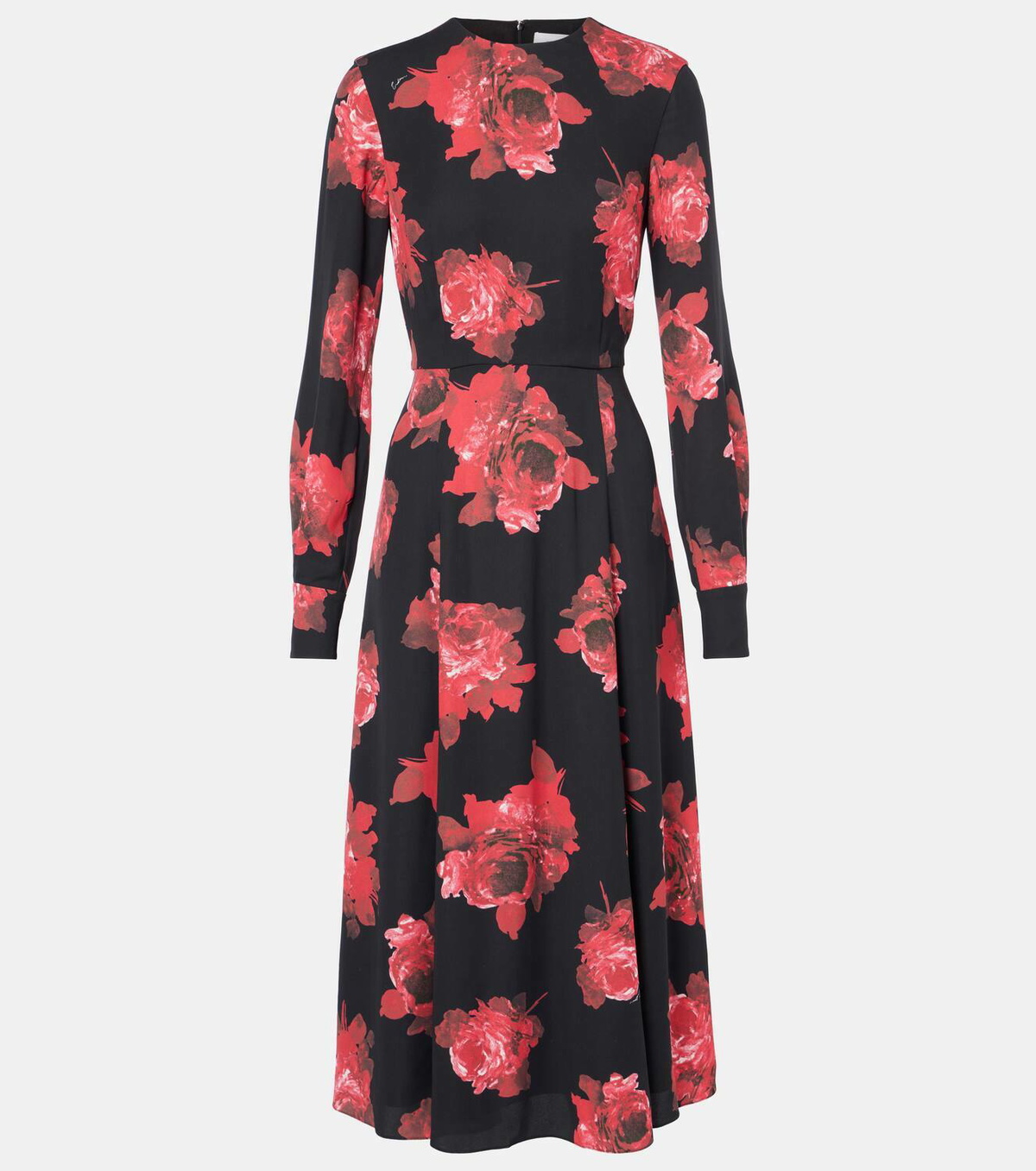 Erdem Floral crpe midi dress Erdem