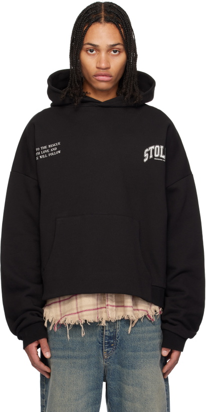 Photo: Stolen Girlfriends Club Black Teach Peace Hoodie