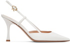 Gianvito Rossi White Ascent Heels