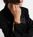 Saint Laurent Loulou embellished bracelet
