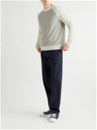 Mr P. - Panelled Cotton-Blend Sweatshirt - Gray