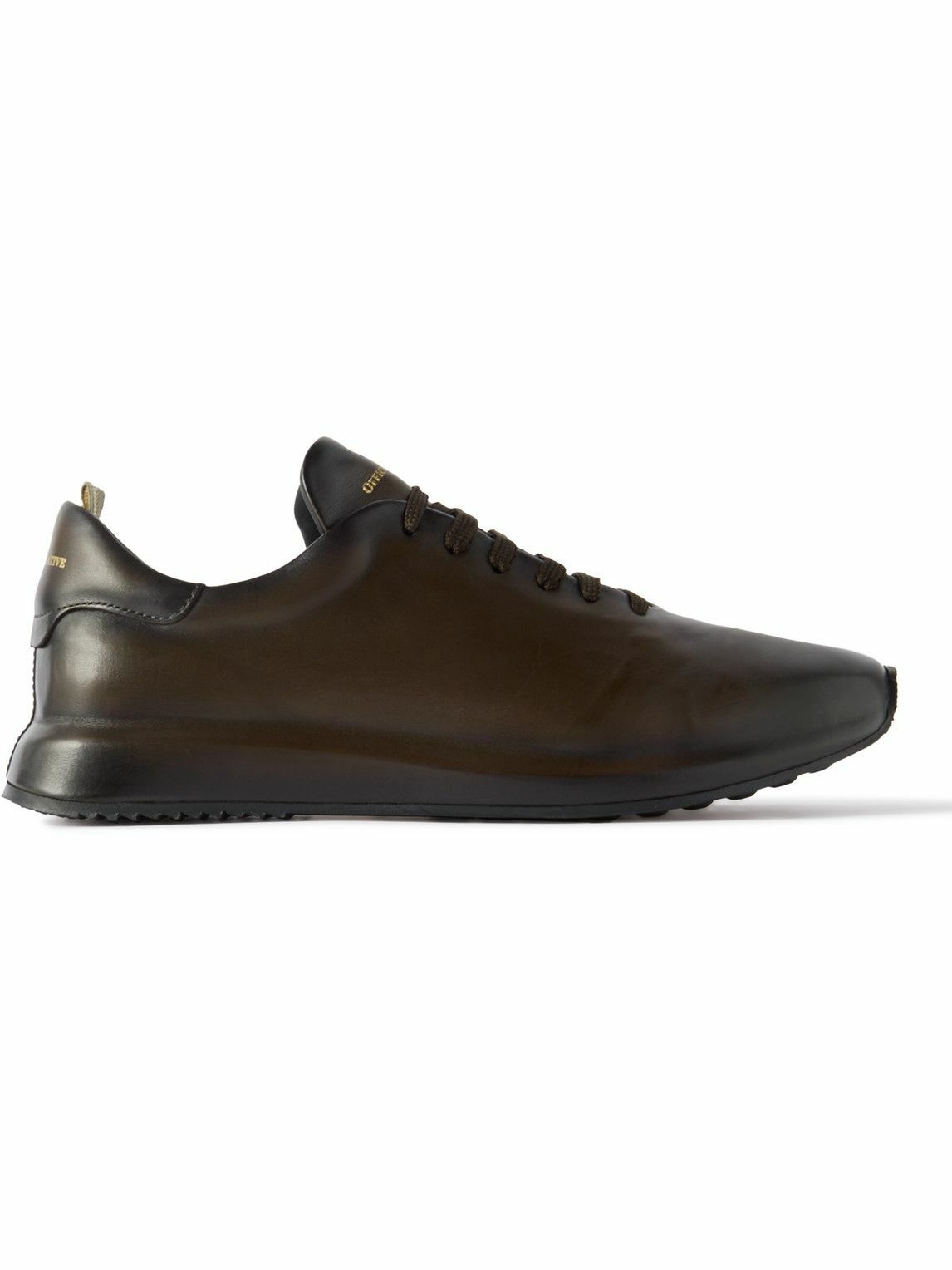 Officine Creative - Race 017 Leather Sneakers - Brown Officine Creative