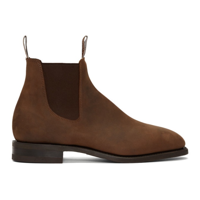 Photo: R.M. Williams Brown Distressed Comfort Craftsman Chelsea Boots