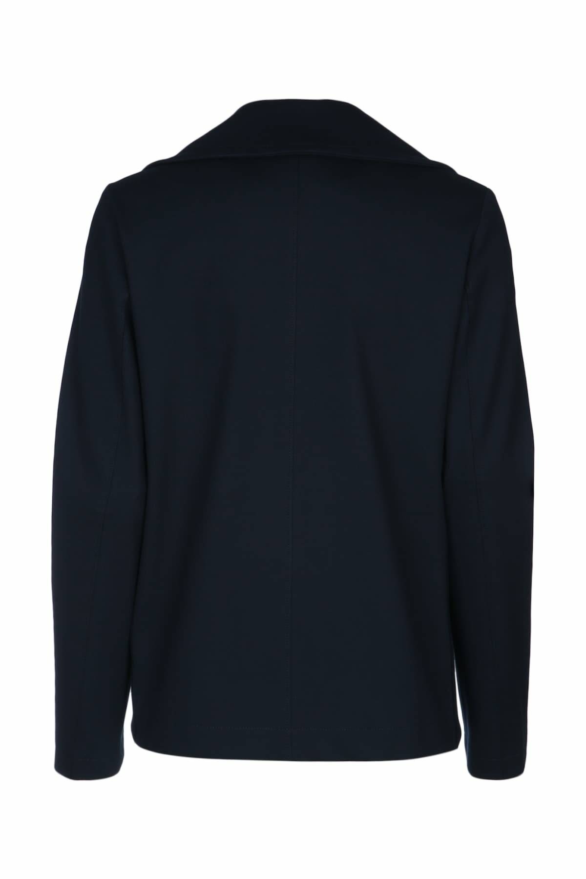 Harris Wharf London Women Peacoat Diagonal Crafted With Loro Piana Fab