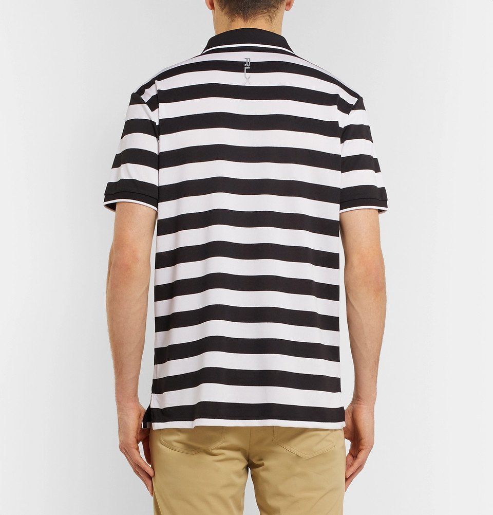 RLX Ralph Lauren - Striped Tech-Piqué Golf Polo Shirt - Men
