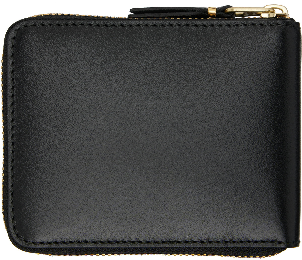 COMME des GARÇONS WALLETS Black Classic Leather Wallet