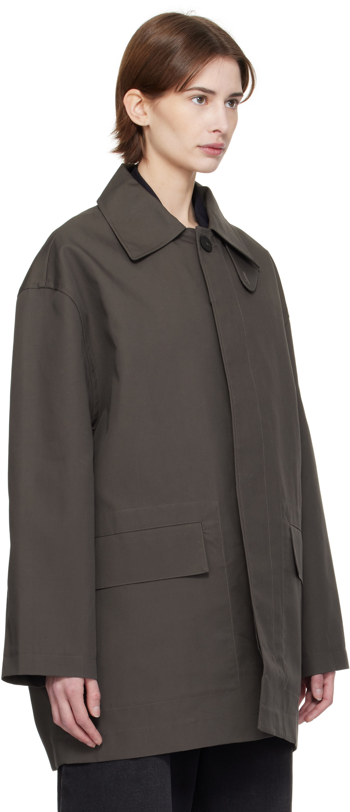 Studio Nicholson Khaki Measure Jacket Studio Nicholson