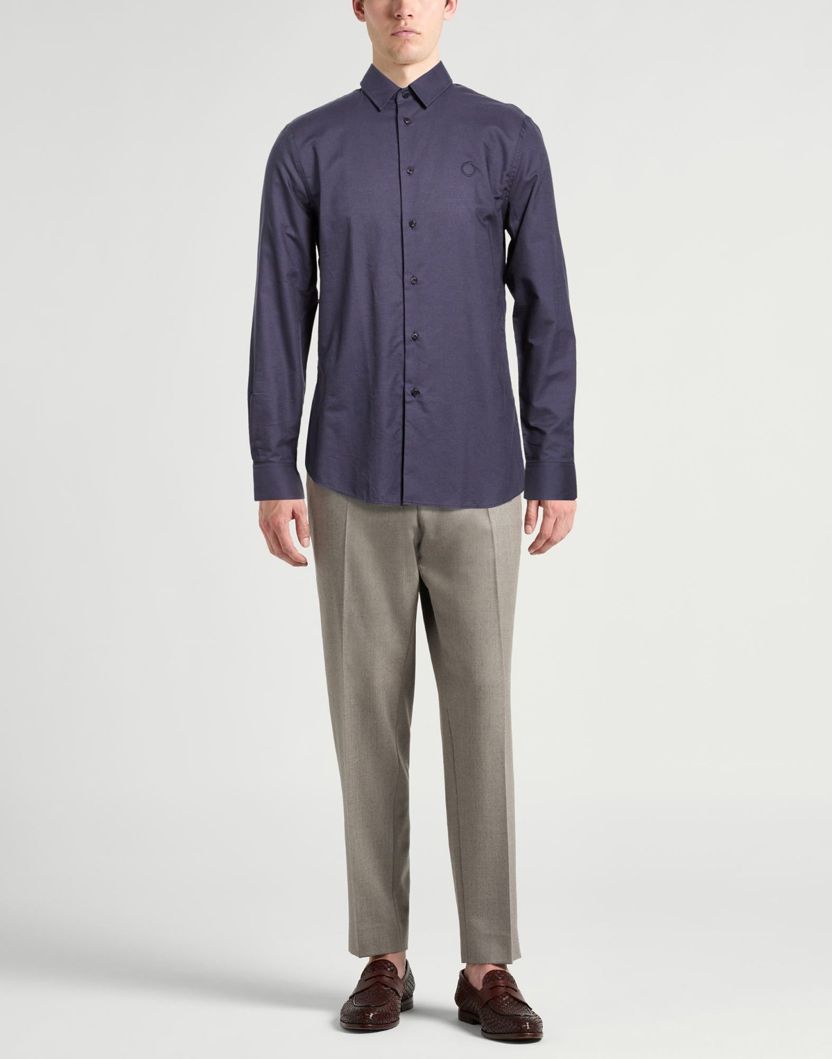 Trussardi Mens Shirt in Navy