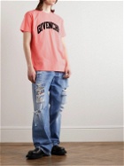 Givenchy - Logo-Appliquéd Cotton-Jersey T-Shirt - Pink