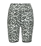 The Upside - Dance leopard-print biker shorts