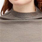 Rick Owens Women's Crater Knit Top in Dust