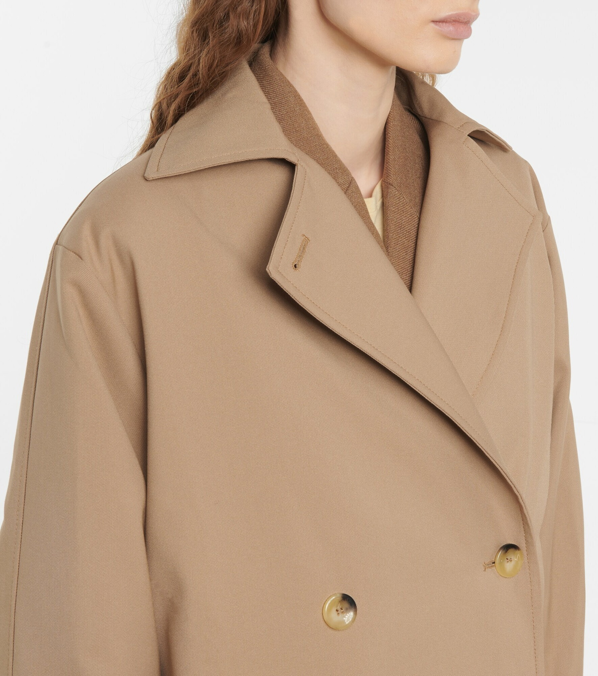 Toteme - Signature cotton-blend trench coat