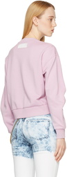 Stella McCartney Pink 'Smile' Bunny Sweatshirt